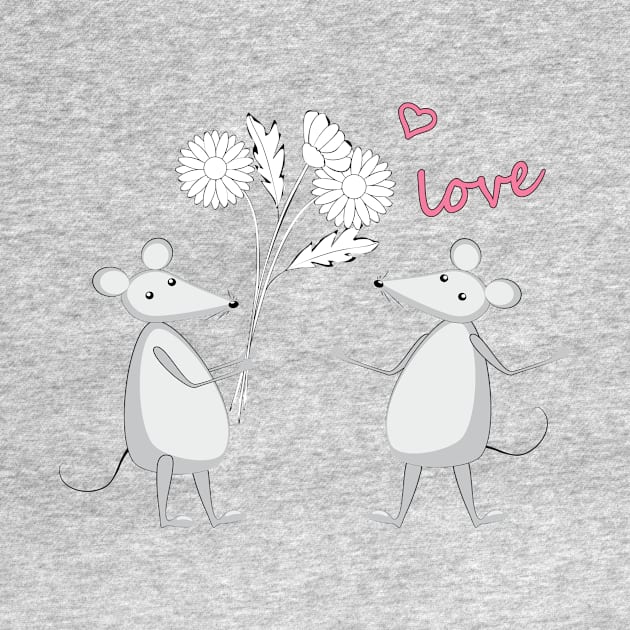 mouses with love by Alina